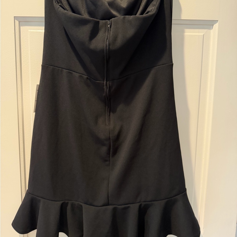 B Darlin Black Strapless Dress - Picture 2 of 2
